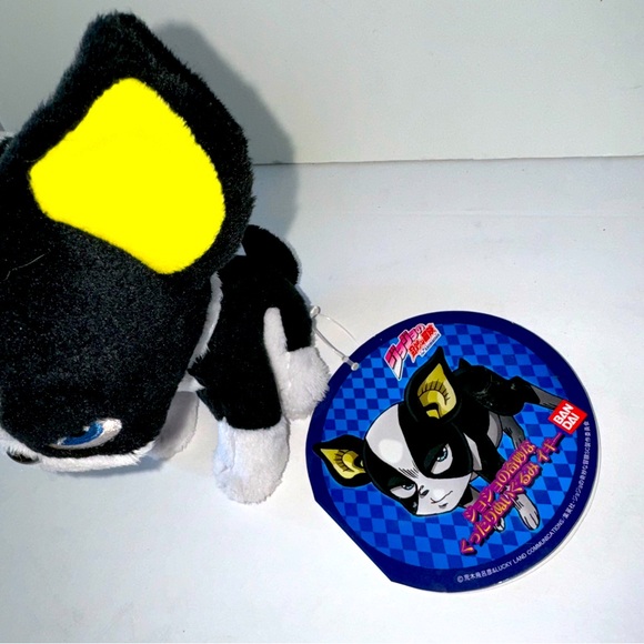 Jojo’s bizarre adventure Iggy Boston Terrier Plush 6” Japan Official BanDai NWT - Picture 3 of 7